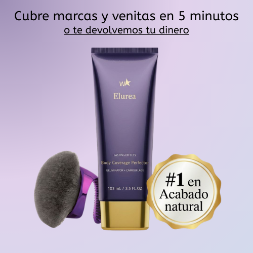 Elurea™ Base Corporal de Alta Cobertura