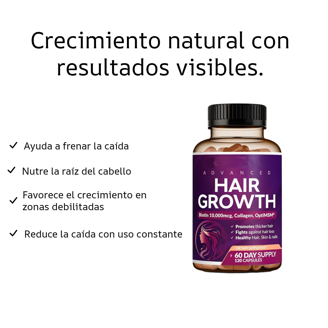 Elurea™ Tratamiento Anticaída Hormonal + Crecimiento